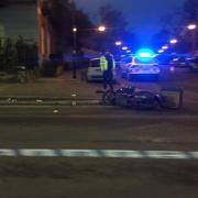 A police cordon in Balls Pond Road. Picture: Islington Gazette