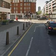 A 90-year-old man was hospitalised after being involved in a collision in Central Street. Picture: Google Maps