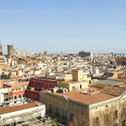 The view of the city from the roof top spa at Le Méridien Barcelona