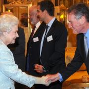 In 2011, Queen Elizabeth II met Michael Palin as the Queen and the Duke of Edinburgh hosted a reception to celebrate exploration and adventure at Buckingham Palace