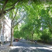 Rosebery Avenue in Clerkenwell, Islington, where the double shooting took place