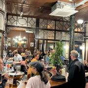 The sparkling interior of The Winchester in Highgate