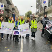 Parents formed a 'human bollard' to stop drivers flouting School Streets rules outside Gower Primary School in Islington