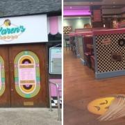 Karen's Diner pictured in Newport, Wales, as it prepares to open in Islington