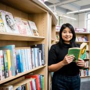 Cllr Roulin Khondoker at Islington Central Library