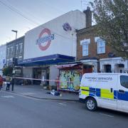 The stabbing took place outside Arsenal station yesterday (April 19)