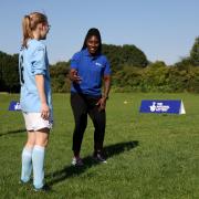 Anita Asante visited Highbury Wolves