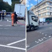 Police were called to Axminster Road earlier today (August 30)