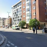 London Fire Brigade was called to Aldersgate Street yesterday (November 29)