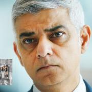 Sadiq Khan stock image