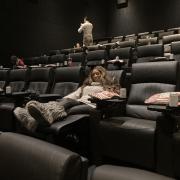 Chanel Williams on a 'comfy recliner' at Vue Cinema Islington following revamp