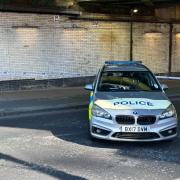 A crime scene is in place in Stroud Green Road