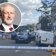 Jeremy Corbyn said it was 'devastating' to hear of a stabbing in his constituency on July 11