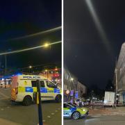 Police at Seven Sisters Road