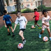 The Mayville Estate's new pitch was officially opened last week