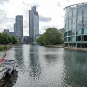 The plans would see a floating lido built in City Road Basin