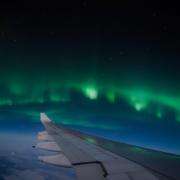 Omega Breaks offers a unique Northern Lights flight experience