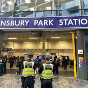 British Transport Police conducted the operation outside Finsbury Park station last week