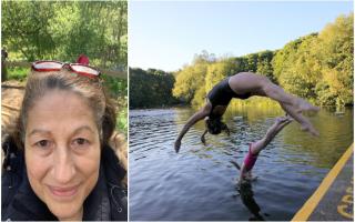 Christina Efthimiou (left) took the City of London Corporation to court over swimming charges for the Heath ponds