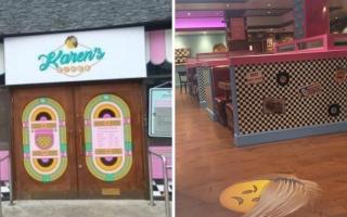 Karen's Diner pictured in Newport, Wales, as it prepares to open in Islington