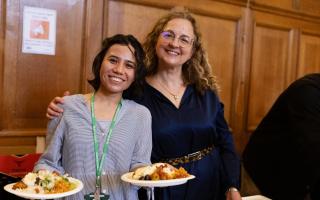 Shogofa (left) found sanctuary in Islington after fleeing the Taliban