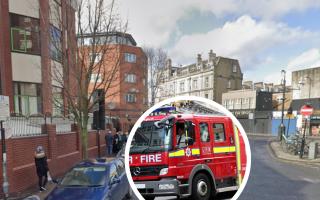 A fire destroyed a flat in Finsbury Park after a cigarette was thrown away 'unsafely'