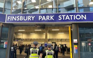 British Transport Police conducted the operation outside Finsbury Park station last week